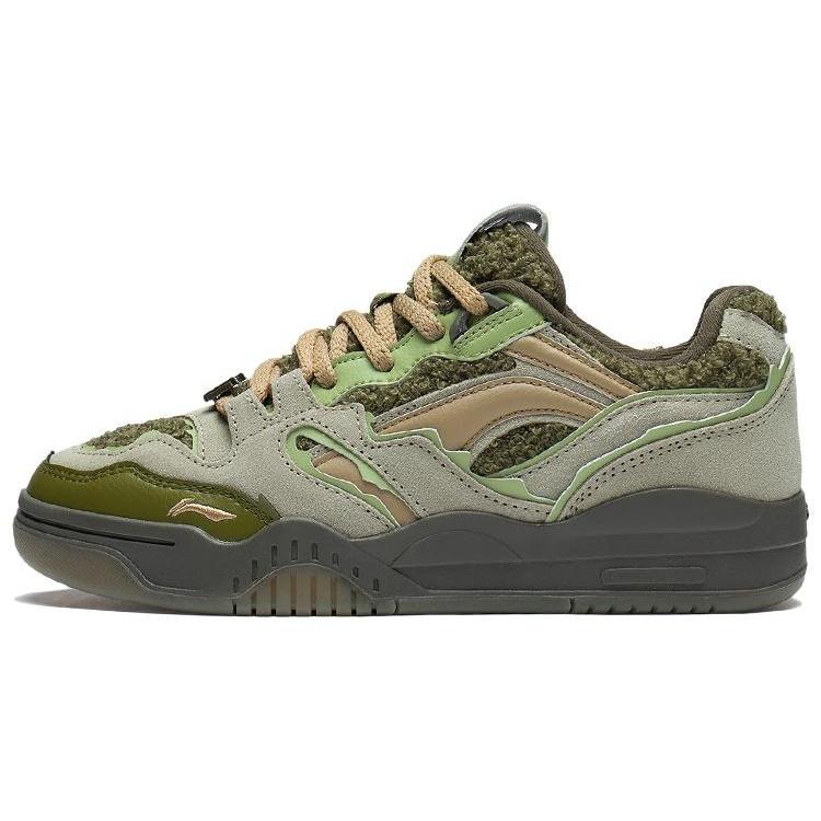 Li-Ning Moon White Dream Catching Olive Green Men s AGCS427-3 EU 41