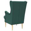 Armchair Dark Green Fabric