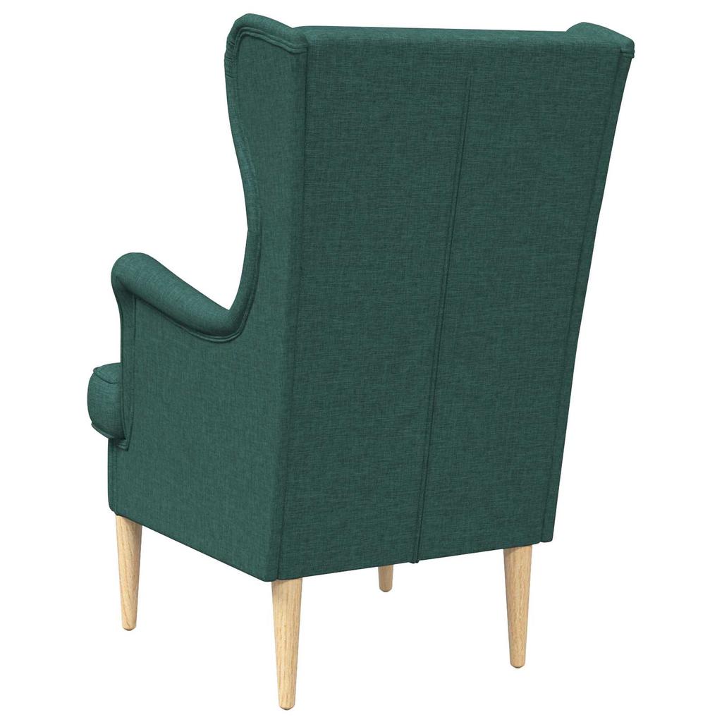 Armchair Dark Green Fabric