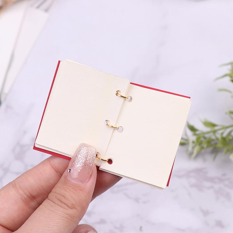1Pcs Dollhouse Miniature Simulation Exercise Book Model Diy Accessories Scene Toys