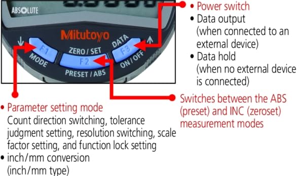 Mitutoyo Digimatic Indicator (543-700B) ID-C0512NXB