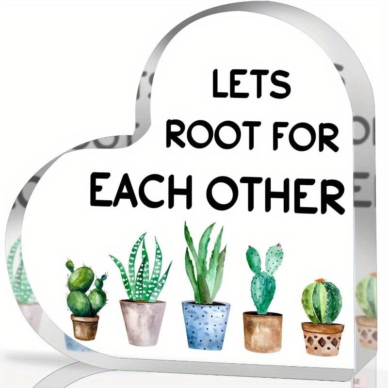 Psychotherapy Affirmations Heart - Positive Mental Health Decor for Counseling & Home Spaces