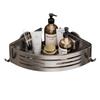 Punch-Free Bathroom Wall Shelf - Aluminum Vacuum Corner Rack