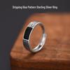 Yin Taifei Retro Versatile Thai Silver Ring for Men and Women - Fashionable Index Finger Band with a High-End Individualistic Feel