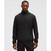 Zeroed In crInkle Texture Half Zip Black