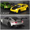 1/32 Scale 911 RSR Panamera Metal Diecast Alloy Racing Toys Cars Model for Boys Children Kids Gift Vehicles Hobbies Collection