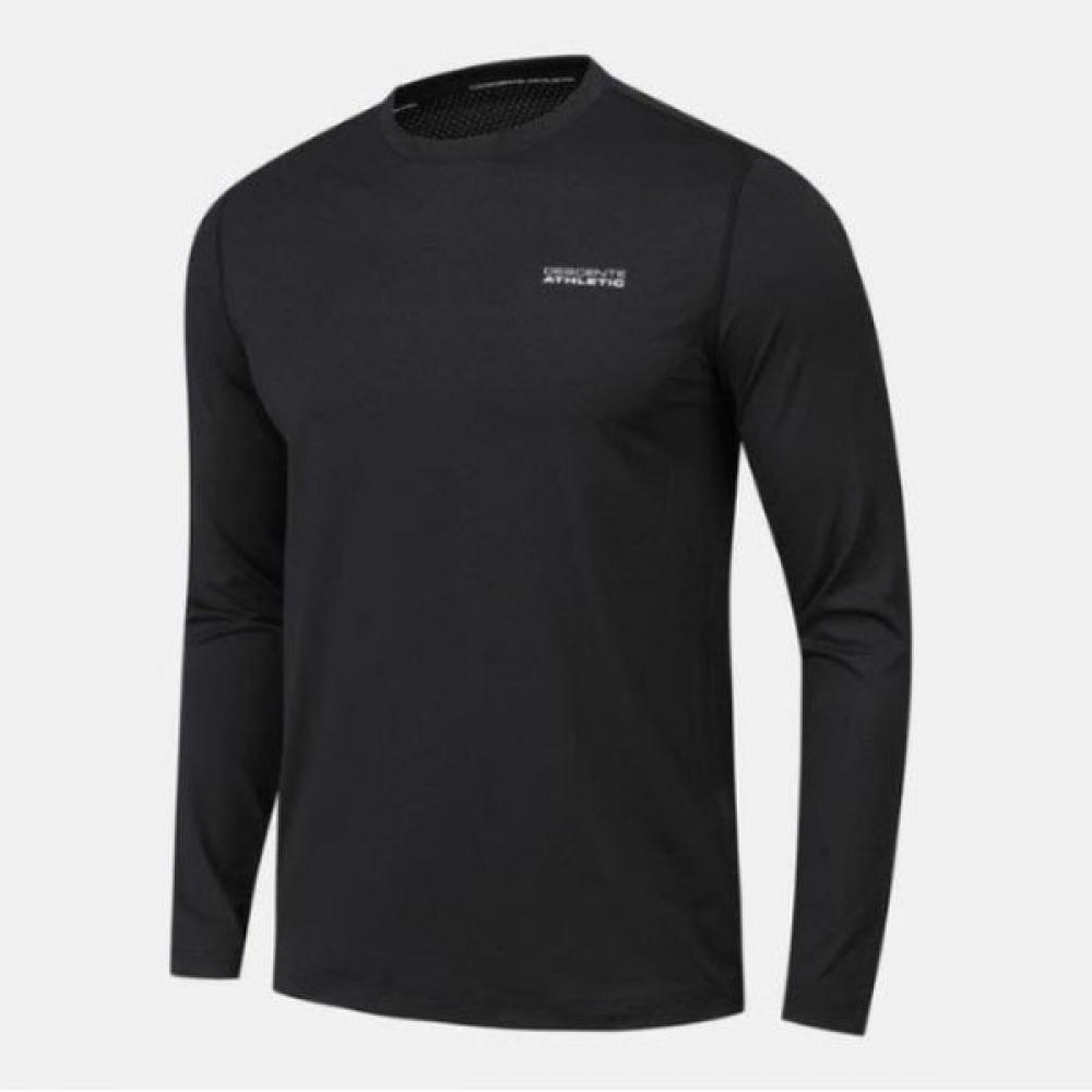 

Descent Long Sleeve Tee Cqk Sq121tco12 Blk Baselayer Regular Fit Top Black 100