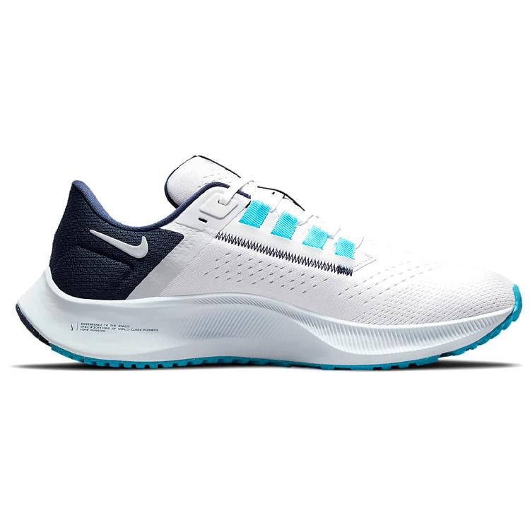 New Nike Air Zoom Pegasus 38 White Midnight Navy CW7356-101