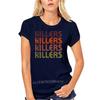 New 2023 The Killers American Rock Band Logo Unisex Black TShirt Size S6XL