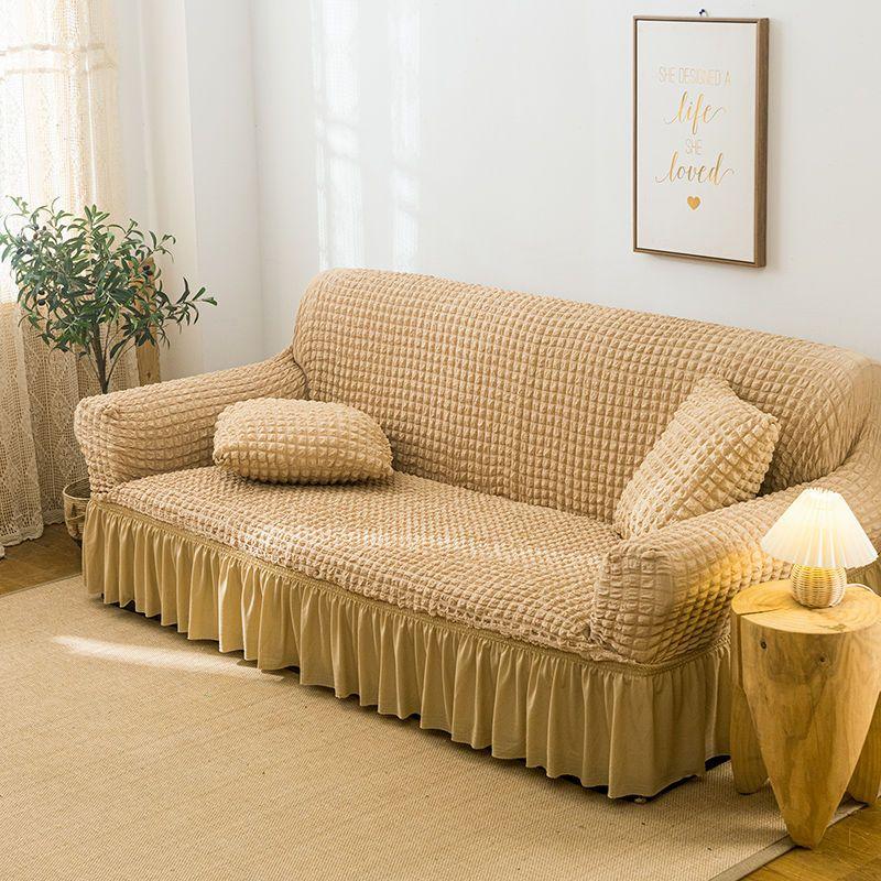 

Чехол для дивана, чехол для дивана, юбка из хлопчатобумажной ткани, чехол для дивана для гостиной, эластичный эластичный универсальный чехол для дивана, чехлы для дивана 1/2/3/4 сиденья 190-230cm