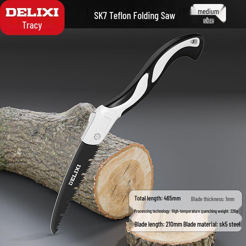 Compact Handheld Folding Woodworking Saw for Trees and Woodcraft