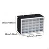 Compact Drawer Organizer for Desk Storage Box with Dividers Office Tools