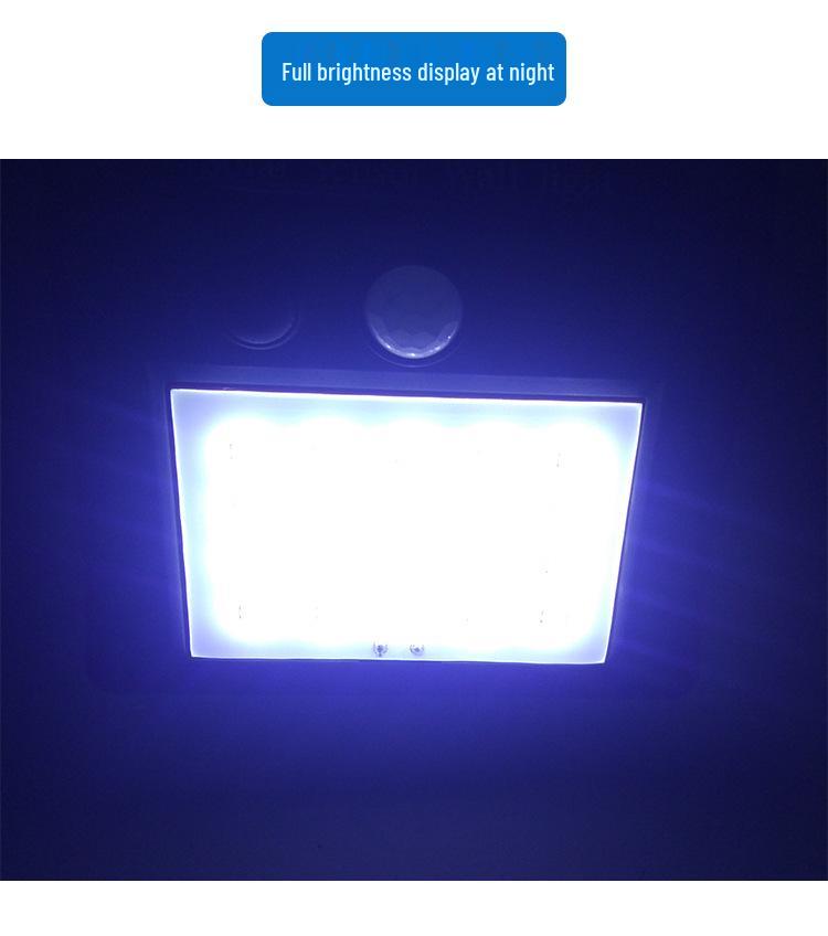 Waterproof Outdoor Solar LED Wall Light with Motion Sensor