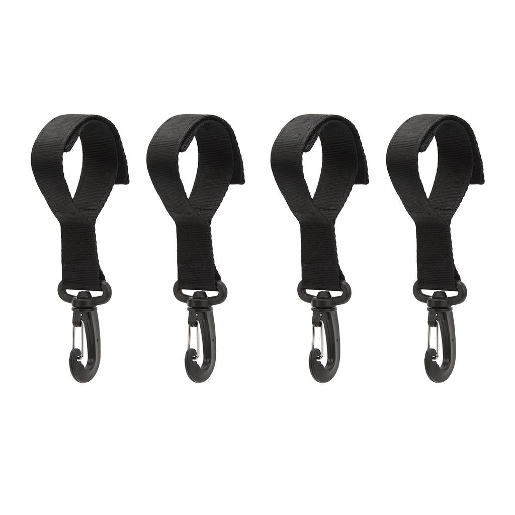 4 Stück Bootsruderclip Verstellbarer Kajakpaddel-Schnappclip Korrosionsbeständigkeit Nylon Kanupaddelhalter