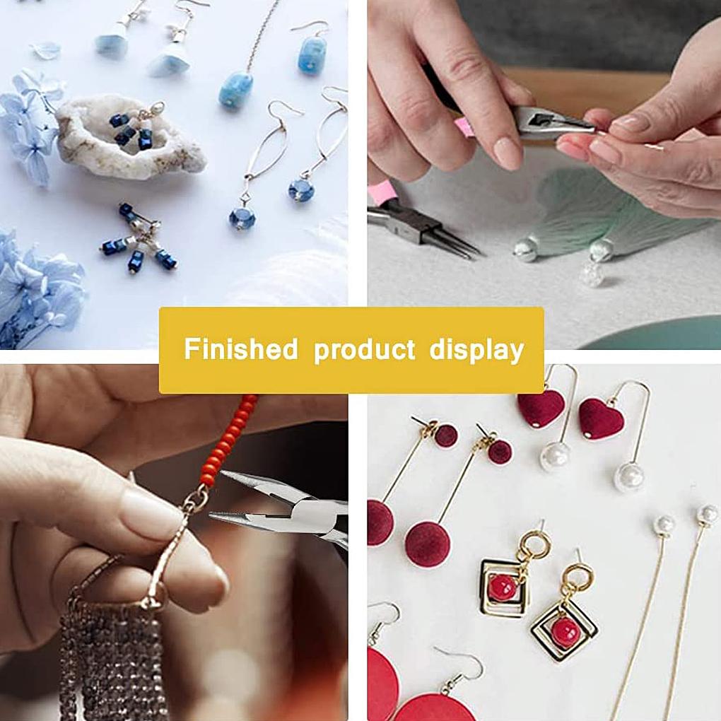 Hand Plier DIY Beading Jewelry Making Handmade Equipment Steel Beadwork Wire Wrapping Breaking Twisting Crafting Home