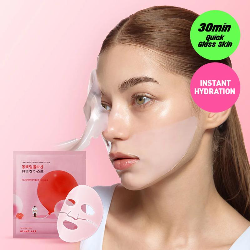 OUND LAB Camellia Deep Collagen Firming Gel Mask Sheet (4 Sheets)