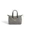 Handbag Vintage Polka Dot Crossbody Bag Fashion Commuter Canvas Bag