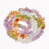Natural Citrine Amethyst Peridot Uncut Smooth Beads Necklace 5-8 Mm 17" UB-8369 UB-8369