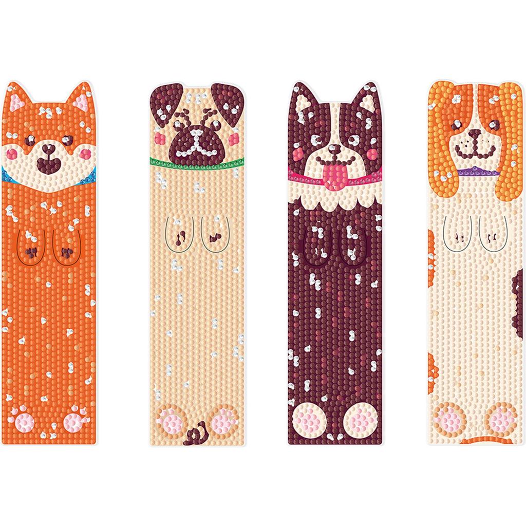 3Pcs Cat Patterns DIY Diamond Painting Bookmark Diamond Bookmark Art Projects for DIY Making Beginners Adult Art Craft Supplies