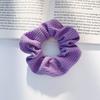 Cotton Floral Scrunchies Rubber Hair Accessories Fashion Elastic Hair Rubber Band