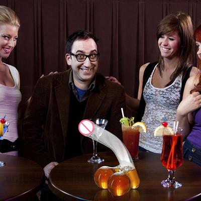 Glass of Wine Separator Pourers for Penis Shaped Decanters Whiskey Jugs Decanter Bridal Shower Party Xmas New Year Gift Barware