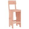 VidaXL Lot de 2 Tabourets de Bar, Chaise de Pub, Siège de Bistrot, Meuble de Terrasse Balcon Patio Jardin Extérieur, Bois 825364