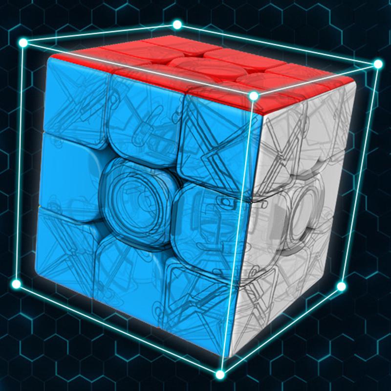 Neu! Moyu Meilong 3x3 Speed Cube Stickerless Ergonomischer Zauberwürfel Kinder Lernspielzeug