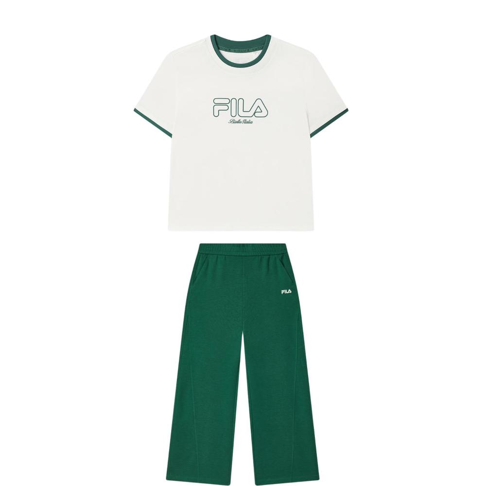 

Новый повседневный костюм FILA ORIGINALE женский F11W539107F+F11W539602F XL