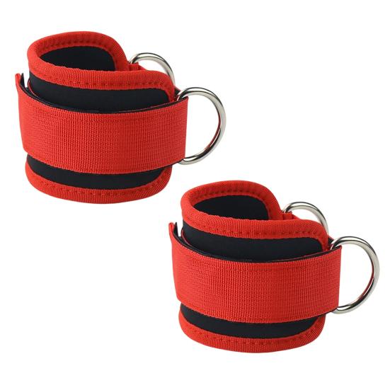 Ankle Strap for Cable Machine Adjustable Ankle Resistance Bands with Cuff for Gym Kickback Glute Workout Leg Extension Lower Body Exercise