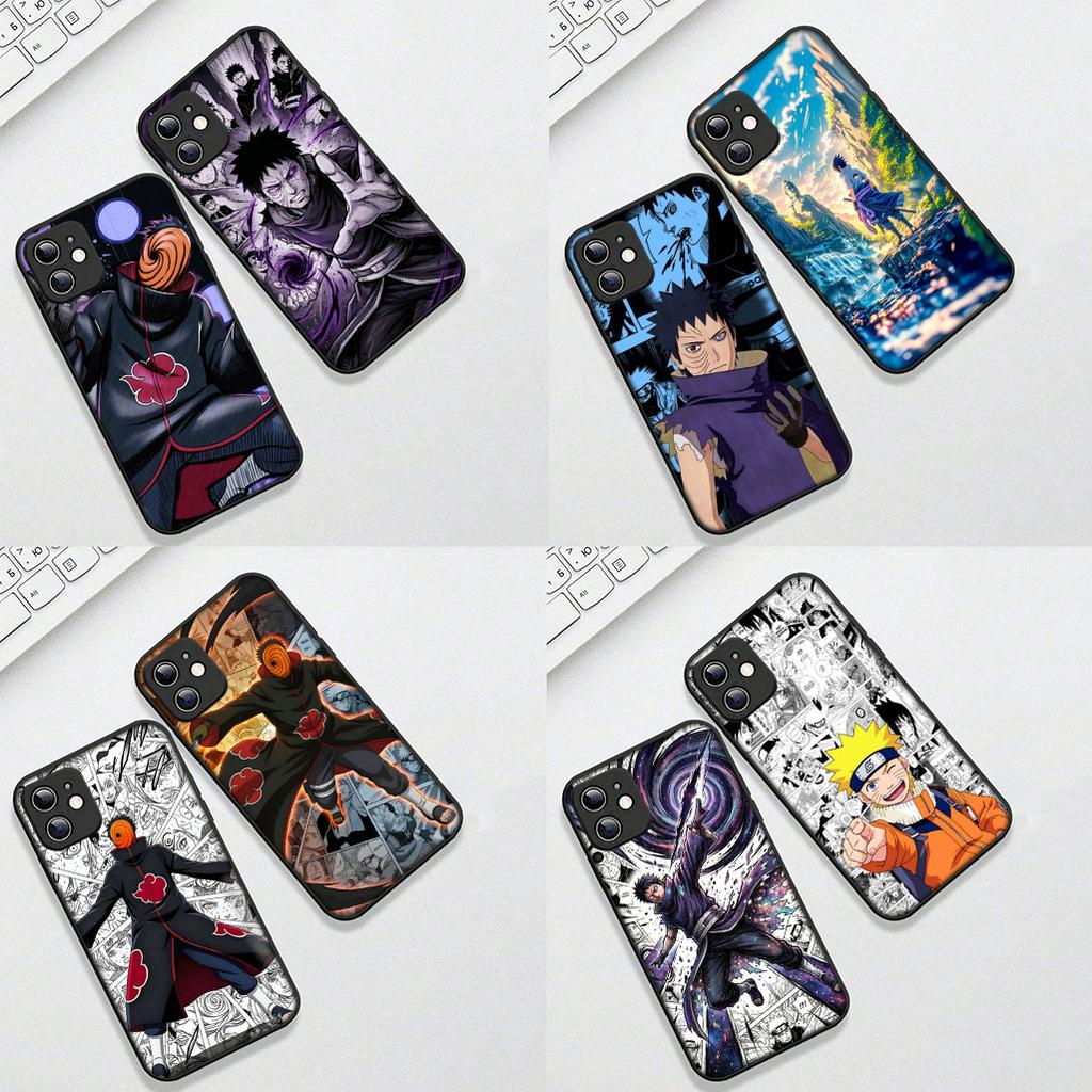 Tobi Obito Narutos Itachi Uchiha Sasuke Phone Case for Xiaomi Redmi 15 15C A3 A4 A5 9A 9C NFC Note 9 8 9T 8T Pro Cover