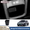 Linnunu Fit for Byd Atto 2 Yuan Pro 2024 2025 Car Armrest Box Rear Storage Box Trash Can Storage Automotive Interior Accessories
