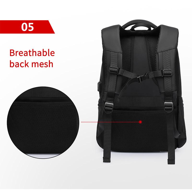 backpack lock mesh