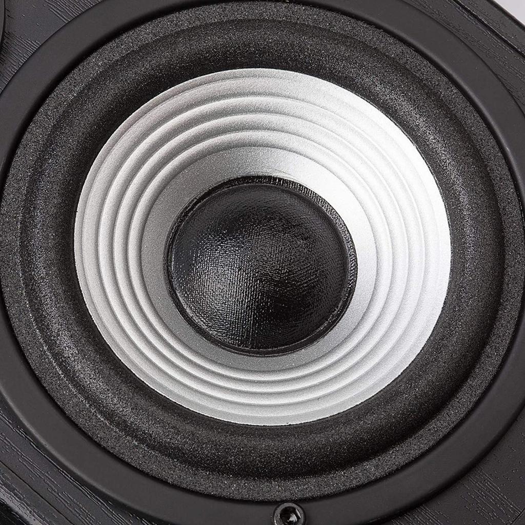 Edifier R980T Active Bookshelf Speaker System, 2RCA Inputs, 24 RMS RMS, AUX Cable Included, 2.0 Amplifier - 0.5" Tweeter and 4" Woofer - Black
