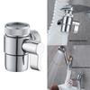 Steel  Sink Faucet Diverters Valves Aerator Water Conservation Valves 1/2 Thread for Shower Hose Garden Hose Washing Machine