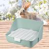 Bunny Toilet Box Pet Bedding Litter Case Potty Corner for Squirrel Ferrets Hedgehog Small Animals Cleaning Supplies
