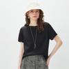 Women's Short Sleeve Silk Blend Knit T-Shirt