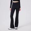 Nep Twee Delige Hoge Taille Licht Uitlopende Broek met Heupbedekkende Rok voor Dames Hardlopen, Dans Training, Pilates Sportbroek
