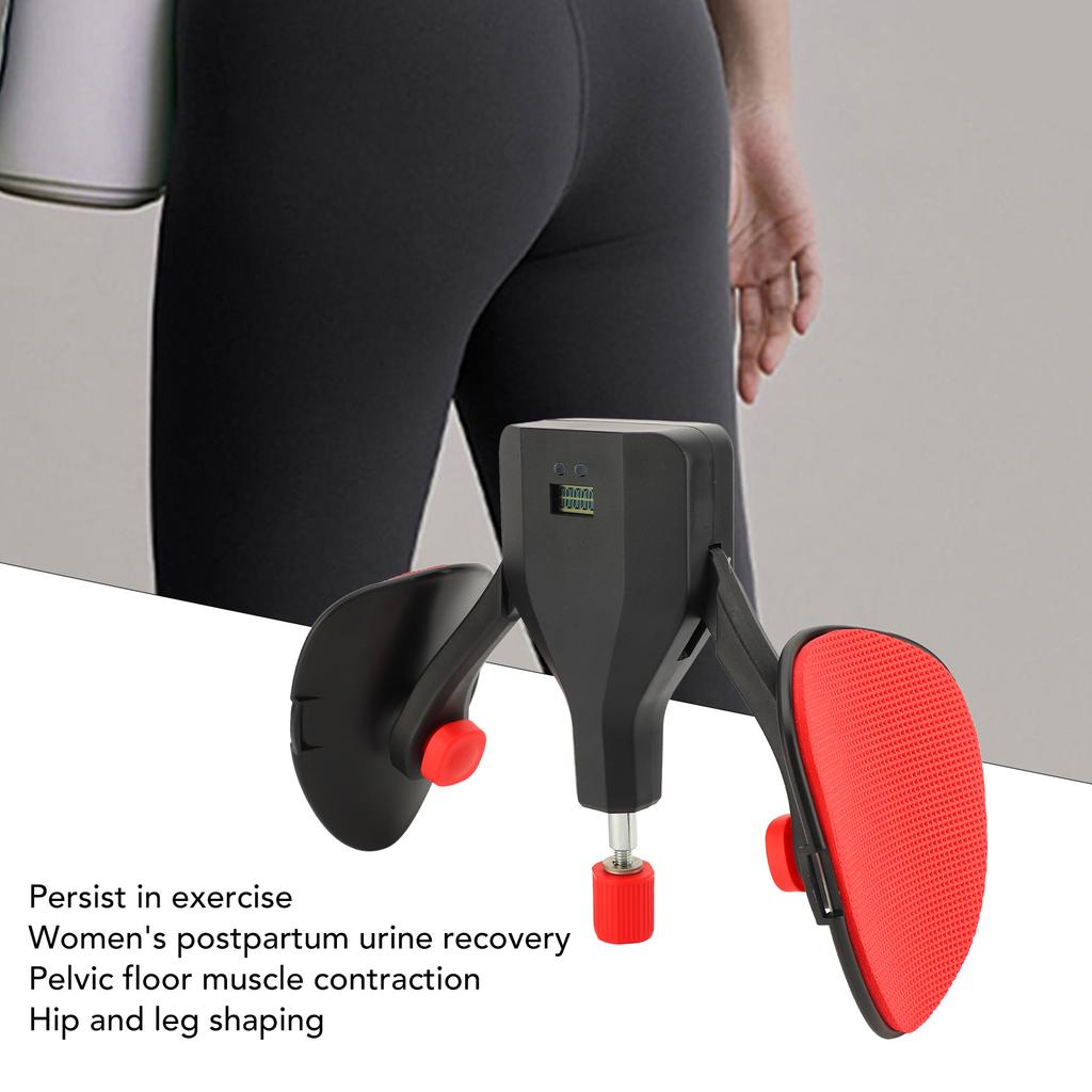 Thigh Trainer EVA Wrap Adjustable Leg Guard Fitness Equipment Pelvic Muscle Exerciser 35KG Resistance for Postpartum Recovery