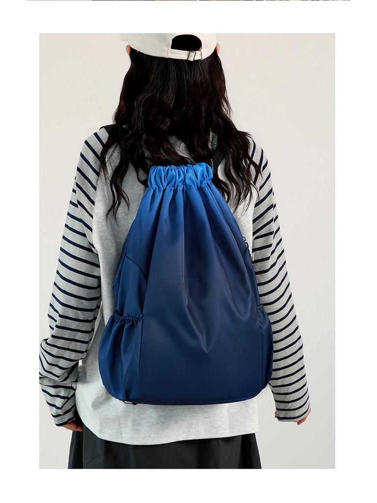 Unisex Basketball-Kordelzugbeutel für die Mittelschule mit großer Kapazität für Sport und Reisen