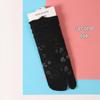 Women's Lace Mid-Calf Slouch Toe Socks: Two-Toe & Five-Toe, Summer Thin Breathable Design