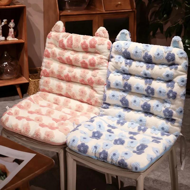Solid Cushion Soft Comfortable Reclining Office Chair Seat Cushions Chair Cushion Long Cushion Window Pad Outdoor Cojin
