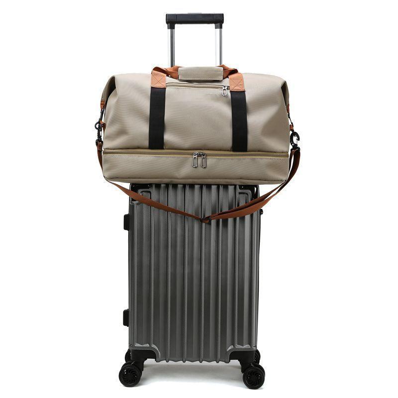 European and American style Oxford cloth short-distance business trip bag large-capacity waterproof men's sports fitness travel storage bag
