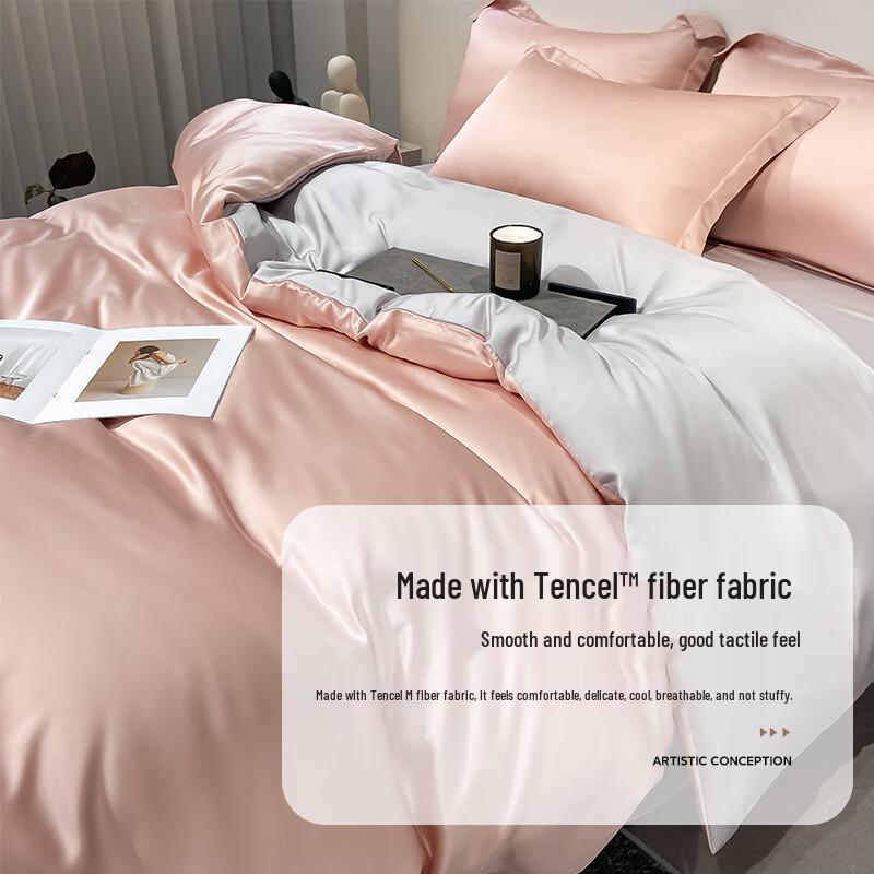 Lilang Tencel 4-Piece Bedding Set