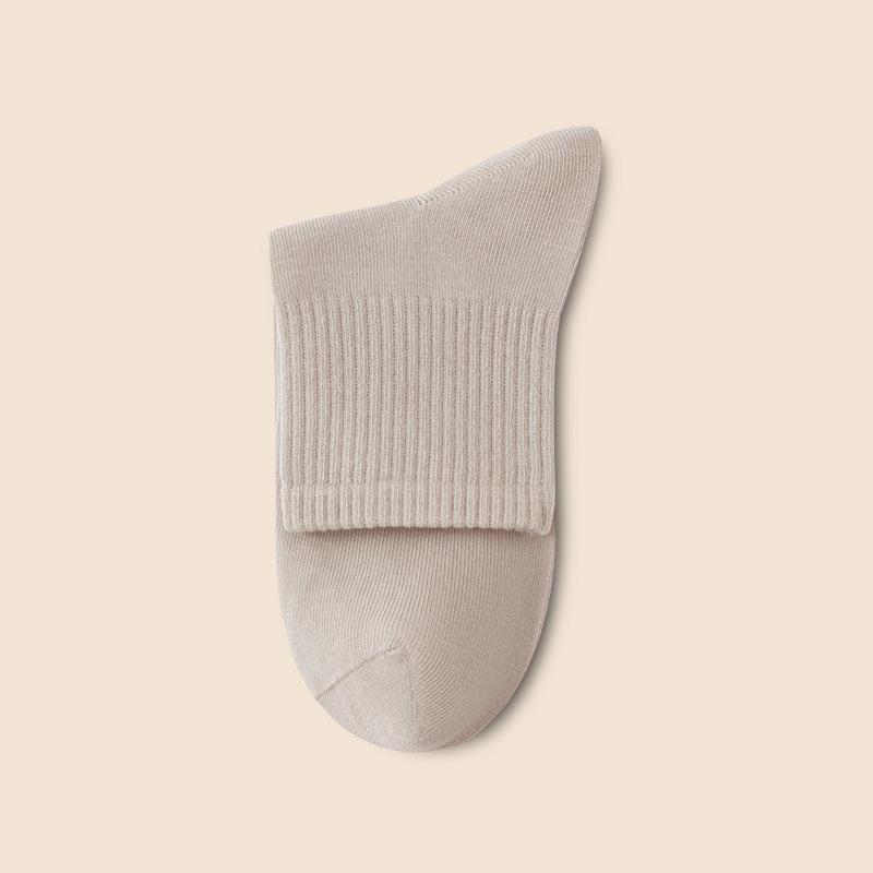 

Women s Mid-Calf Pure Cotton Socks – Boneless, Sweat-Absorbent, Ideal for Autumn & Winter Sports One Size