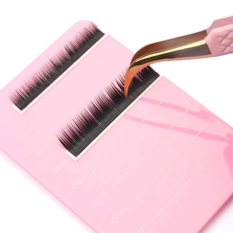 Wimpernhalter, Wimpernverlängerungs-Handpalettenwerkzeuge mit verstellbarer Handschlaufe, Streifenpalette, passend für die meisten Wimpernverlängerungshalter