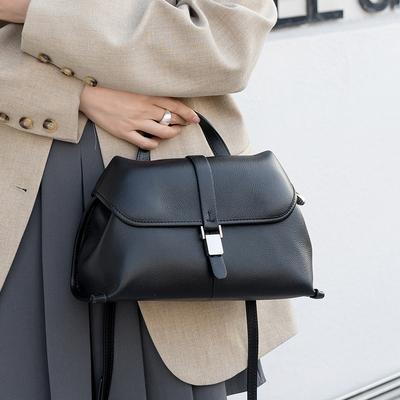 Rindsleder Tasche  Juren Ledertasche  Große Kapazität  Neue Pendler Handtasche  Nische für Damen  Vielseitige Schultertasche