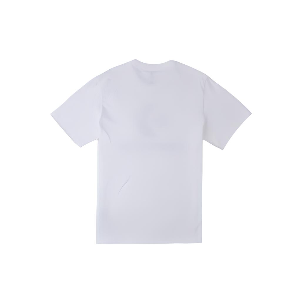 New Converse Set-in Sleeve T-Shirt Unisex White 10025458-A03