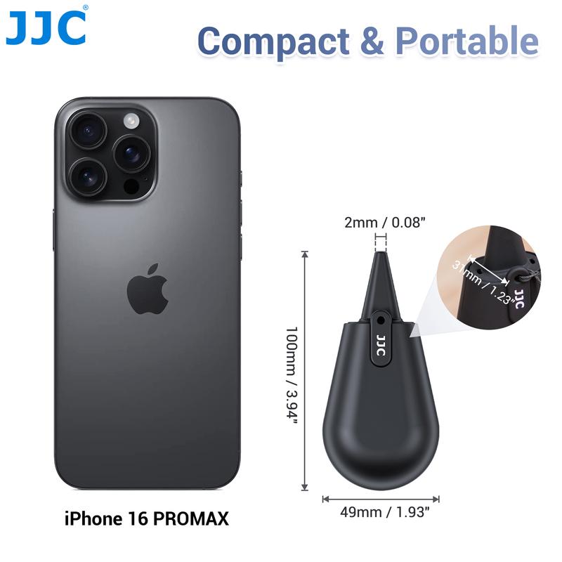 JJC Mini Silicone Air Blower Cleaner for Camera Lens Filter LCD Screen Keyboards Camera Cleaning Tool for Dust Removal
