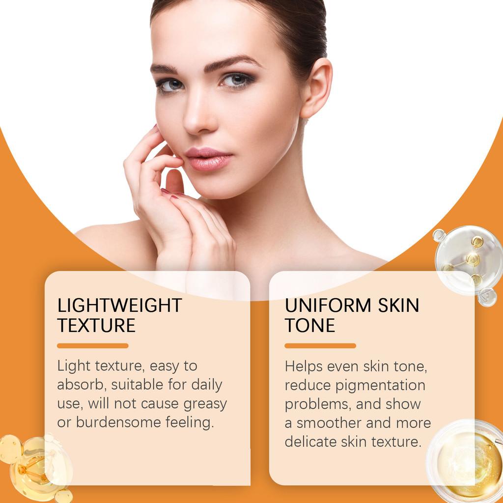 Eelhoe Vitamin C Facial Serum Hydrating Nourishing Pore Refining Radiance Elixir 50ml