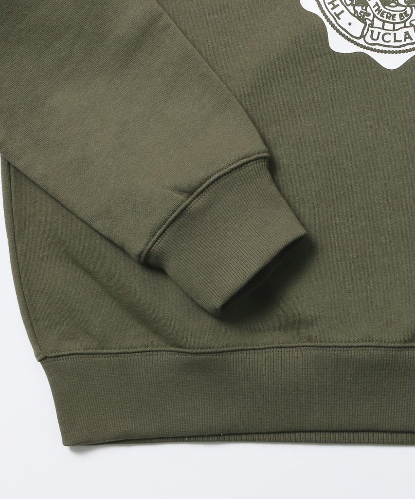 UCLA Unisex Retro Preppy Sweatshirt [Lt-Khaki] (Ub9Lt30)